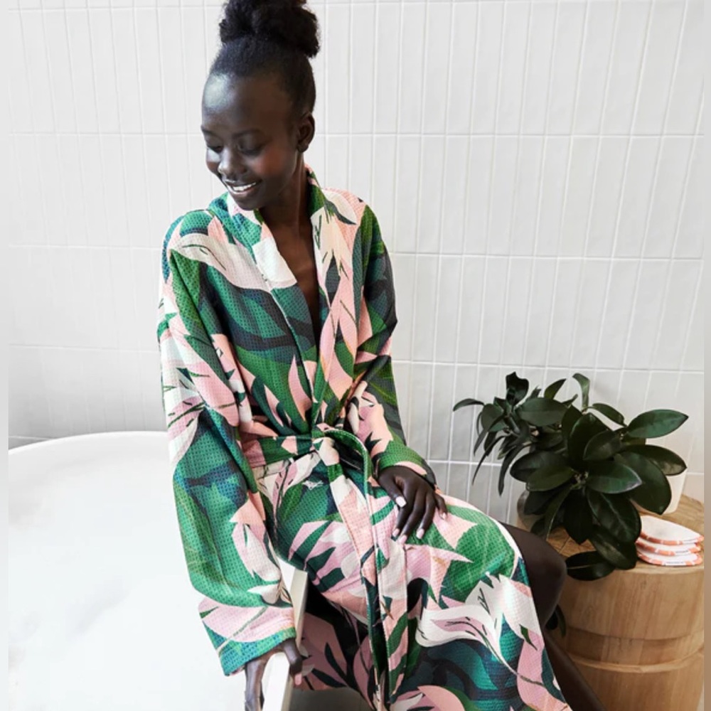 quick-dry Monte Verde bathrobe-ADULT / one size-NWT-100% recycled material-NWT